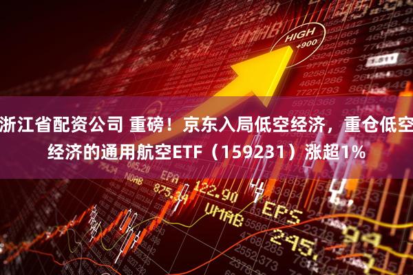 浙江省配资公司 重磅！京东入局低空经济，重仓低空经济的通用航空ETF（159231）涨超1%