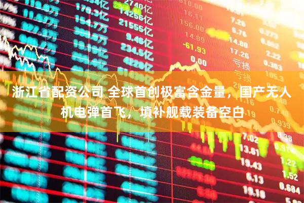 浙江省配资公司 全球首创极富含金量，国产无人机电弹首飞，填补舰载装备空白