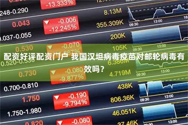 配资好评配资门户 我国汉坦病毒疫苗对邮轮病毒有效吗？